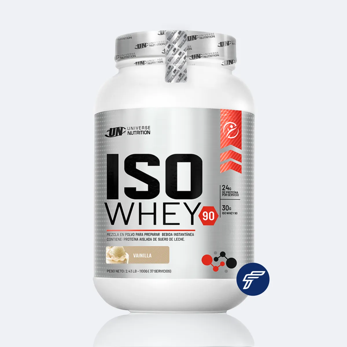 ISO WHEY 90 - 1.1 KG - VAINILLA - 37 SERV.