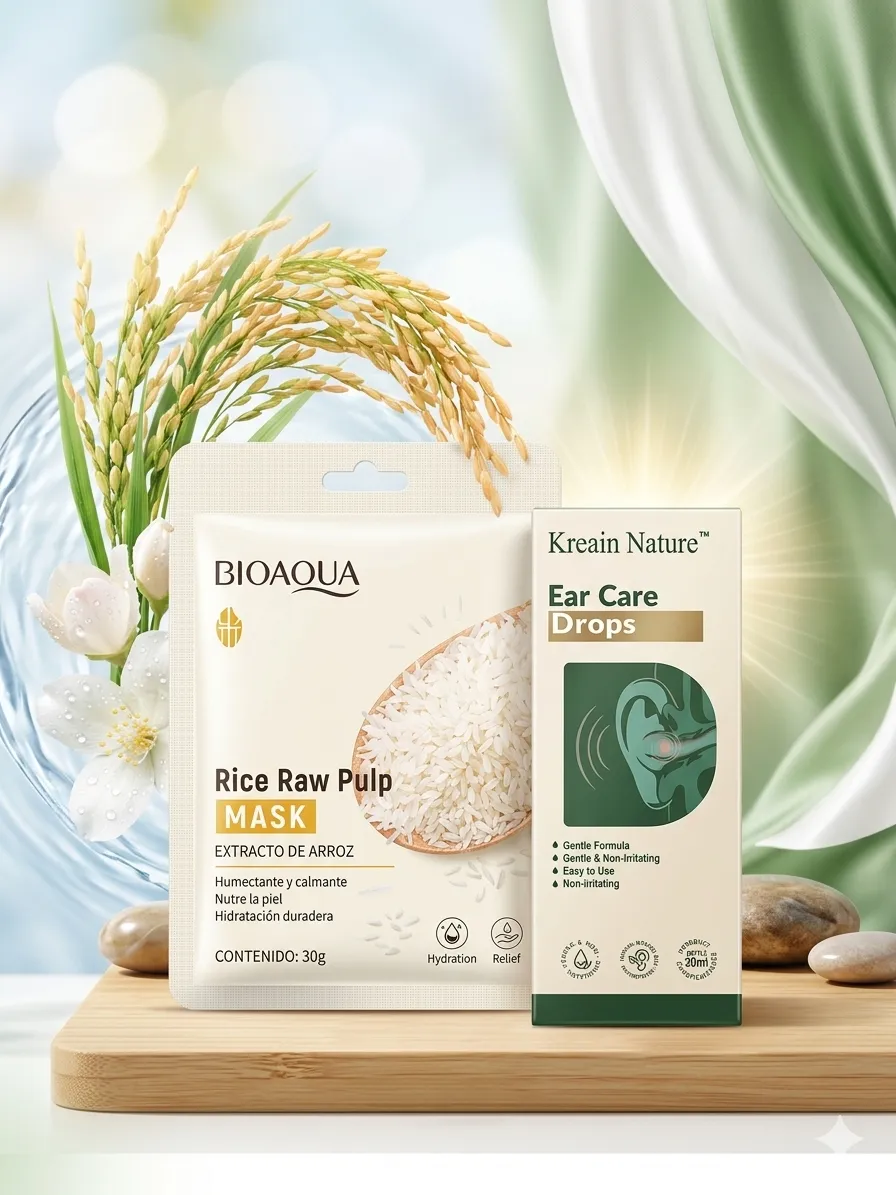 Gotas Ear Care - Mascarilla de Arroz
