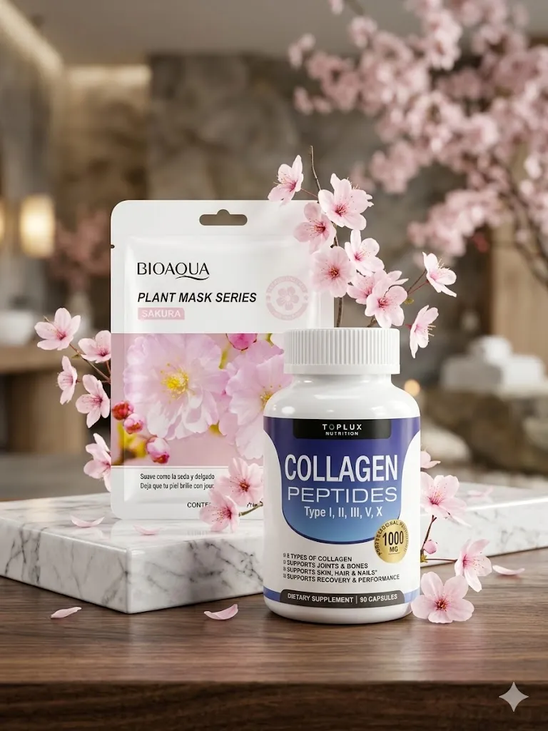 Colágeno y la mascarilla va gratis!