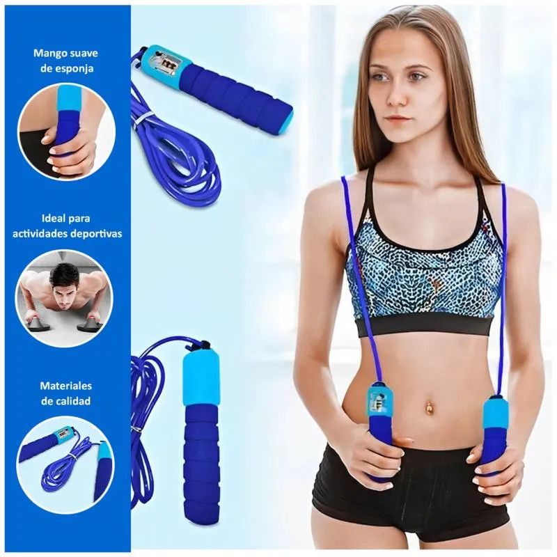 SALTA SOGA CON CONTADOR FITNESS