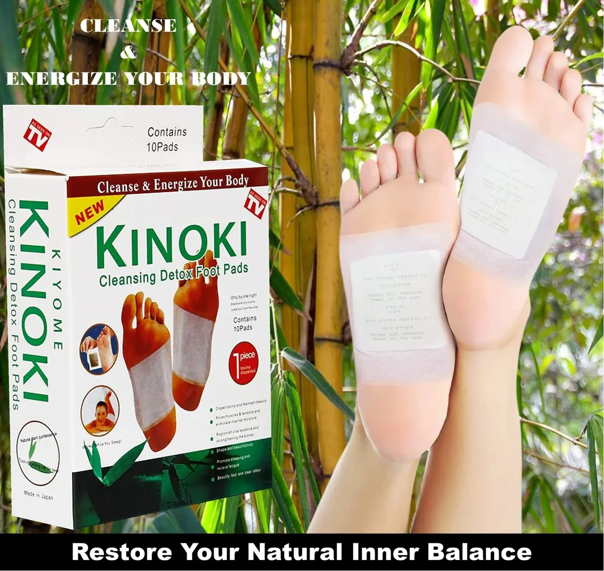 PARCHES KINOKI DETOX DESINTOXICACION