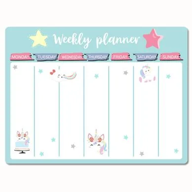 Pizarra Lámina Magnética para Refrigeradora Modelo 4