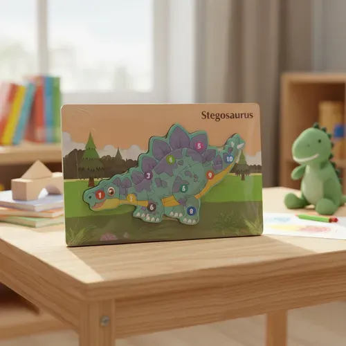 Rompecabeza De Madera Relieve Encastre 3d Didactico Puzzle