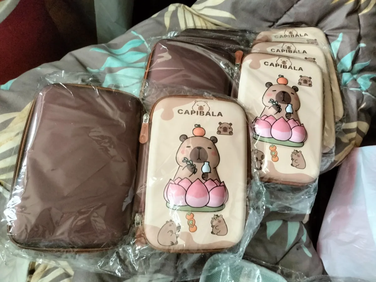 cartuchera capibara 3d