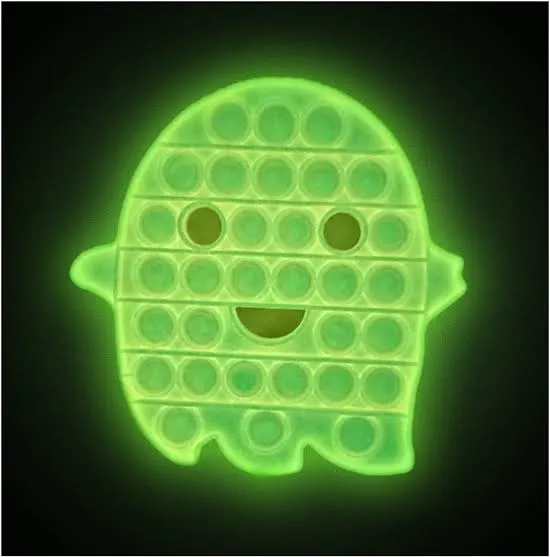 pop it halloween que brillan en la oscuridad