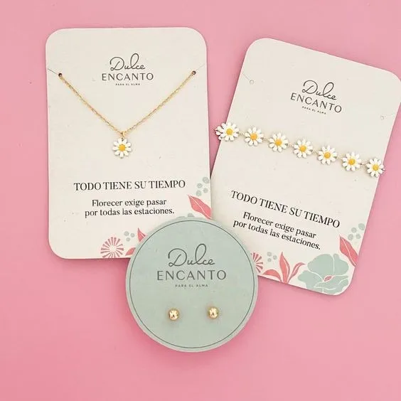 tarjeteria para joyeria