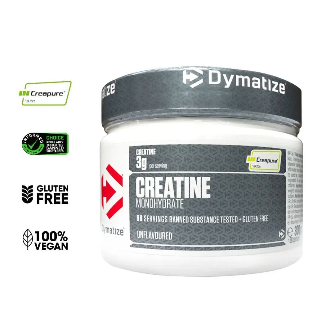CREATINA MONOHIDRATADA DYMATIZE 300G