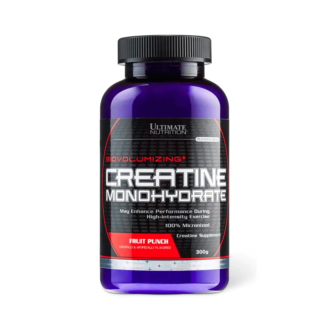 CREATINA ULTIMATE NUTRITION - FRUIT PUNCH - 300 G - 60 SERV.