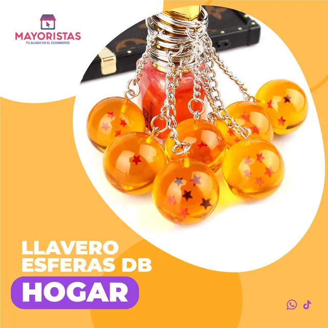 LLAVERO ESFERA DEL DRAGÓN