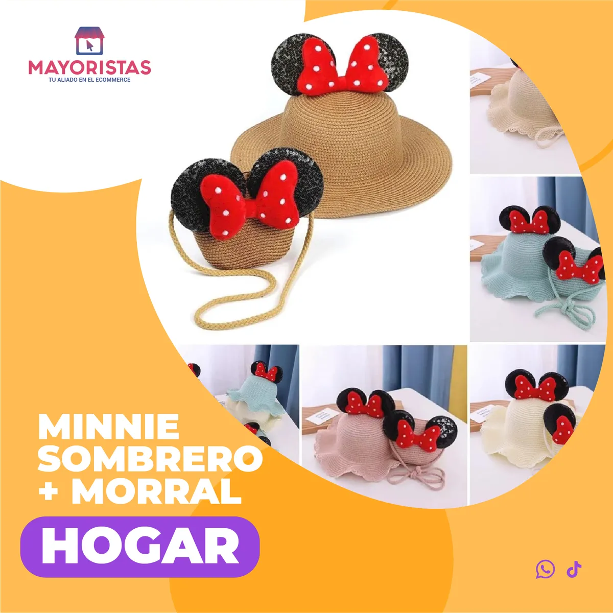 MINNIE + SOMBRERO + MORAL