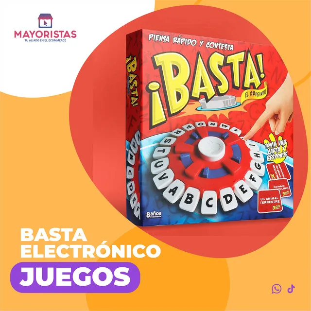 JUEGO ELECTRÓNICO BASTA - TENDENCIA