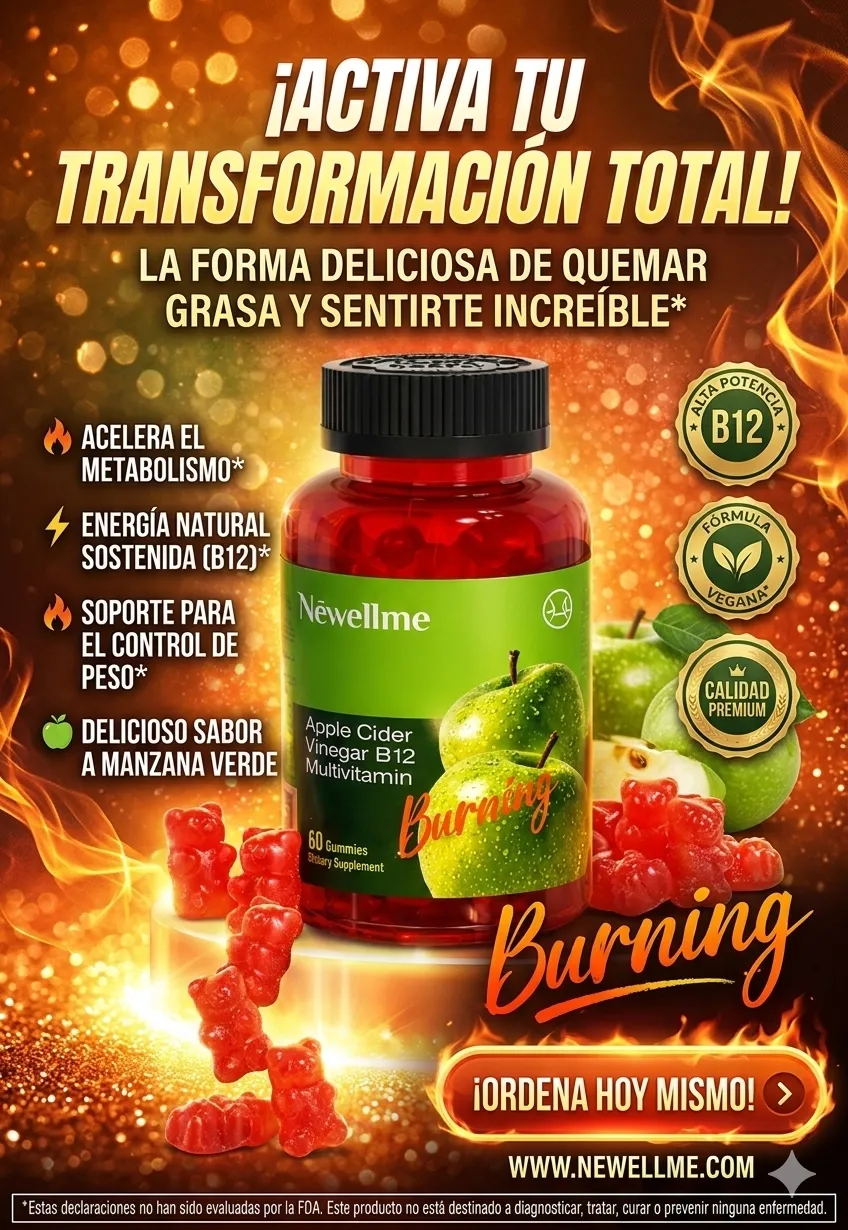 Apple Cider Vinegar B12 Gummies – Gomitas con Vinagre de Manzana y Vitamina B12