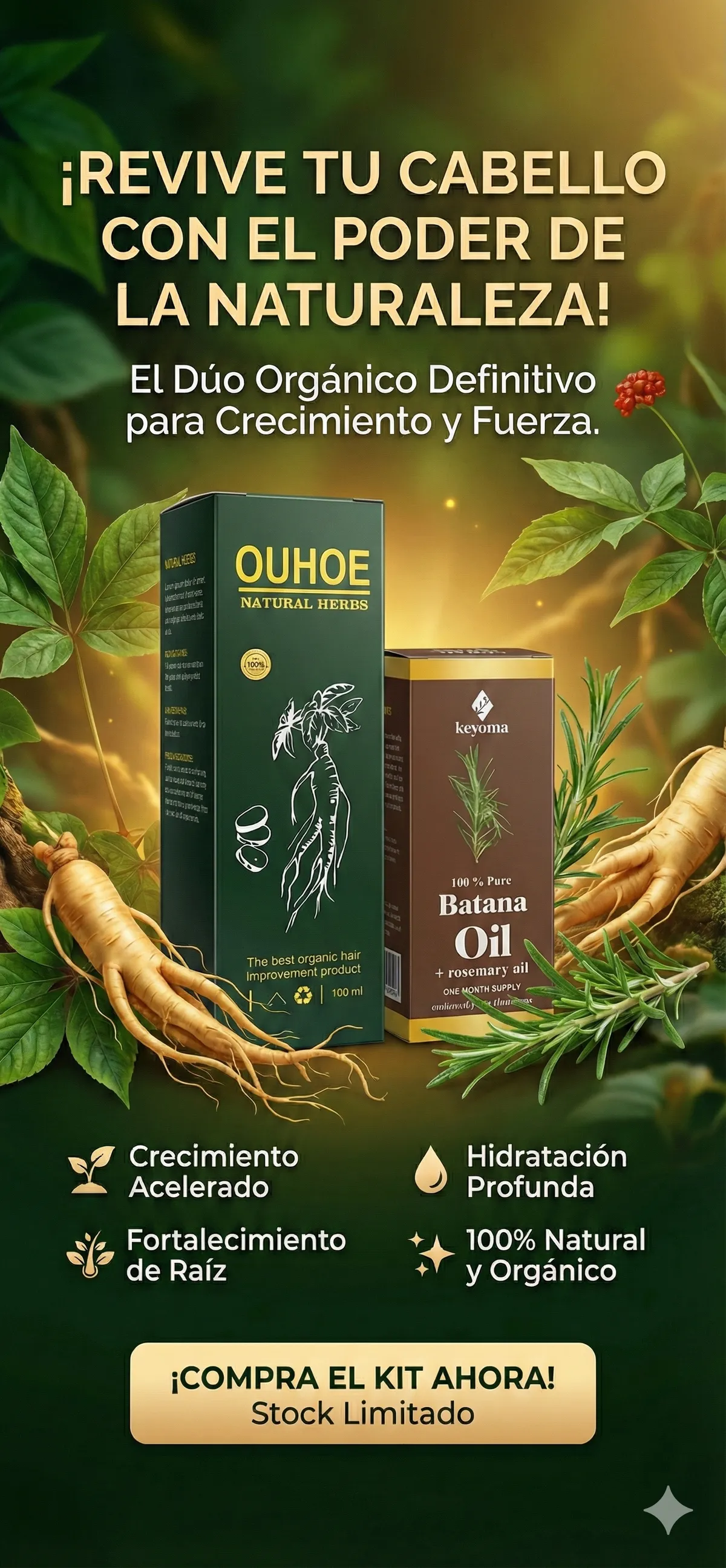 COMBO OUHOE + ACEITE BATANA PREMIUM