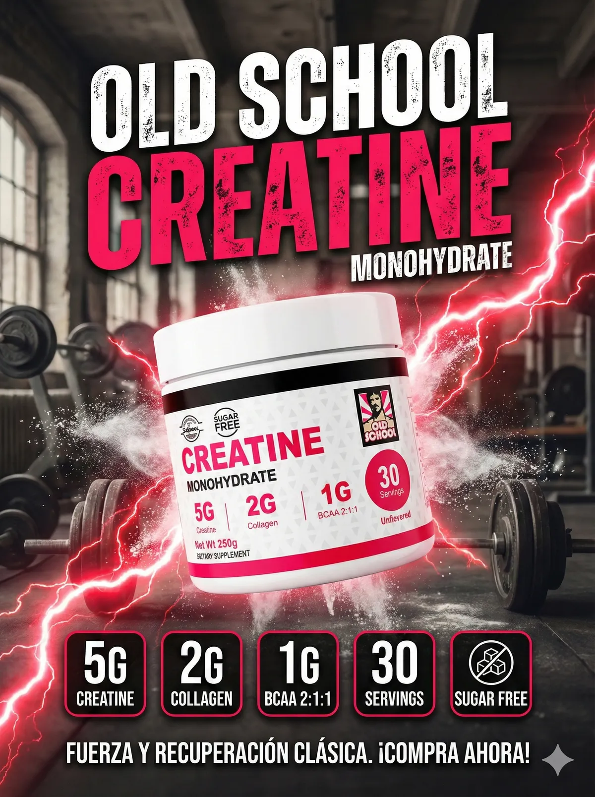 CREATINA OLD SCHOOL PREMIUM