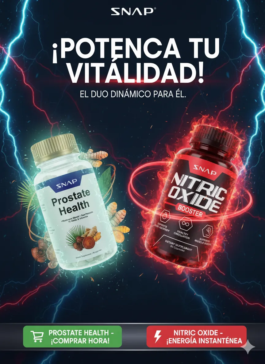 DÚO NITRIC OXIDE + PROSTATE HEALTH