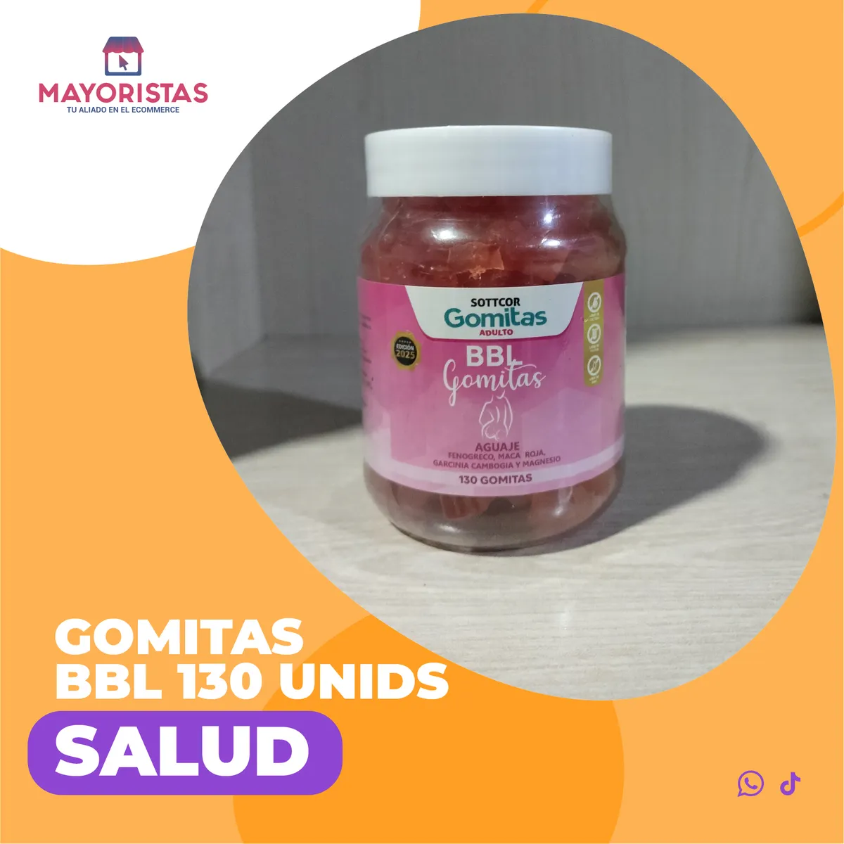 GOMITAS AGUAJE BBL - REGISTRO SANITARIO