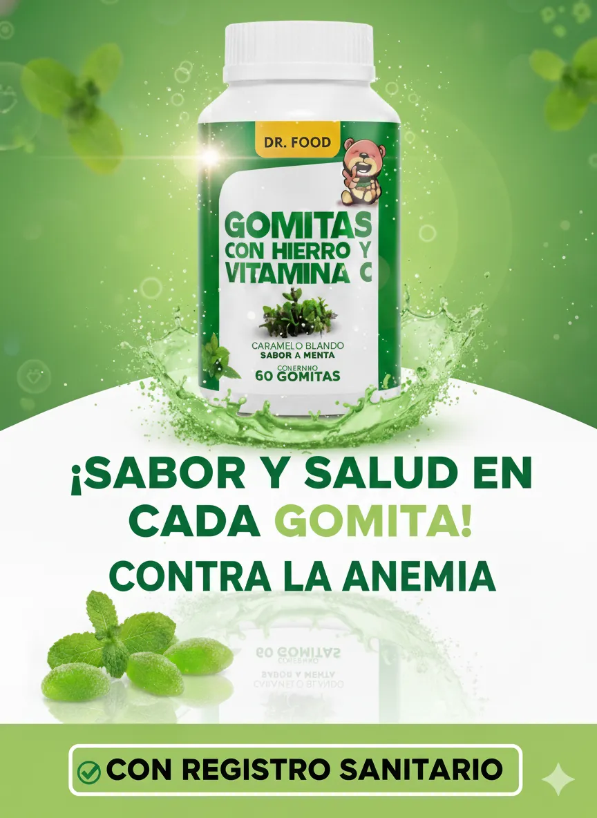 GOMITAS CONTRA LA ANEMIA - REGISTRO SANITARIO
