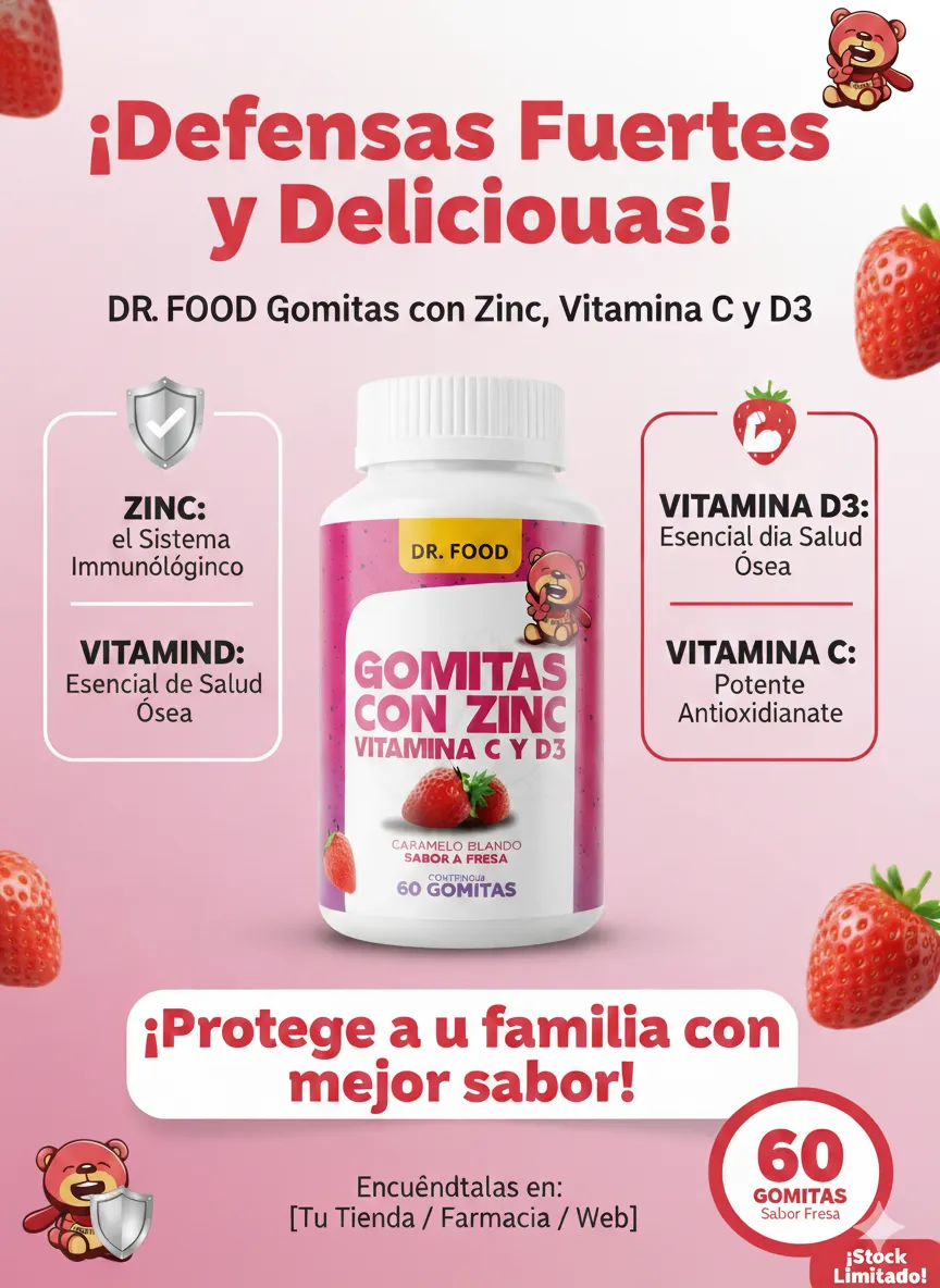 GOMITAS DE ZINC - CON REGISTRO SANITARIO