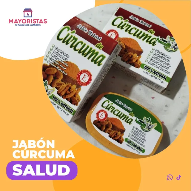 JABÓN CÚRCUMA + MASCARILLA FACIAL