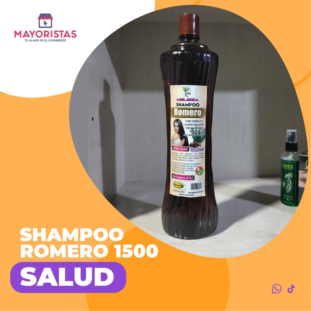 SHAMPOO ROMERO - CRECIMIENTO DE CABELLO