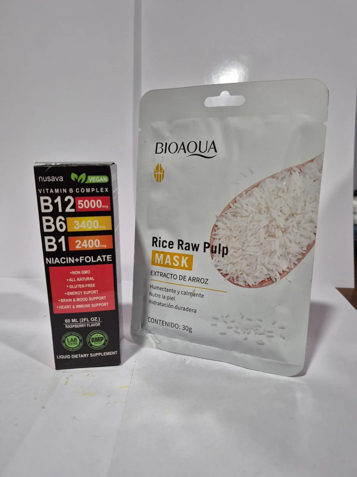 VITAMINA B12 NUSAVA - MASCARILLA GRATIS