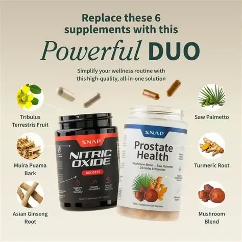 DÚO NITRIC OXIDE + PROSTATE HEALTH